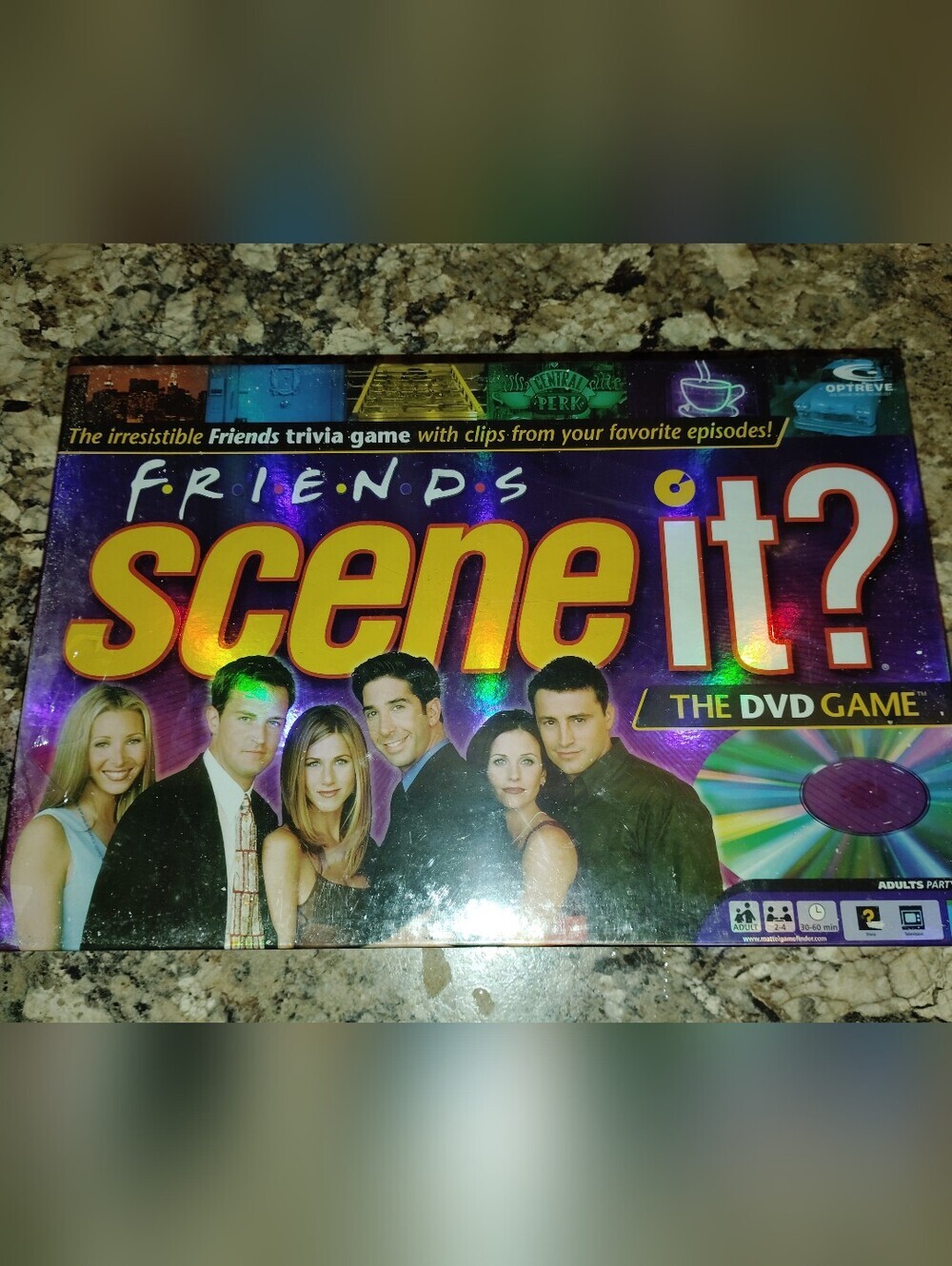 FRIENDS Scene It? DVD Game - '90S Nostalgic Friends TV Show Brand New Sealed